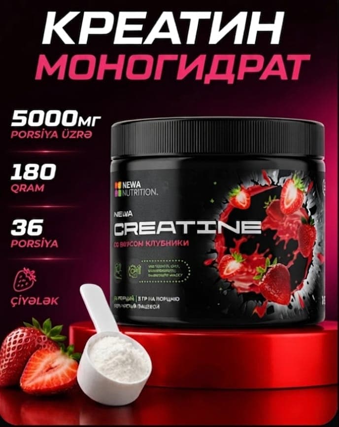 Newa Nutrition Creatine (çiyələk)