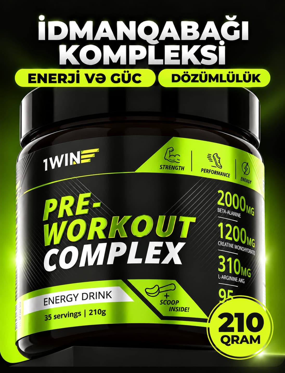 1WIN Pre - Workout (COMPLEX)